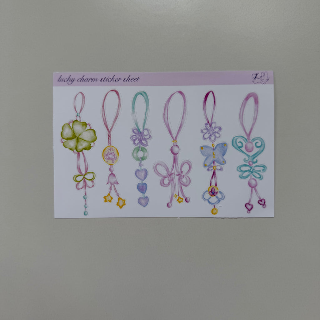 Lucky Charm Sticker Sheet