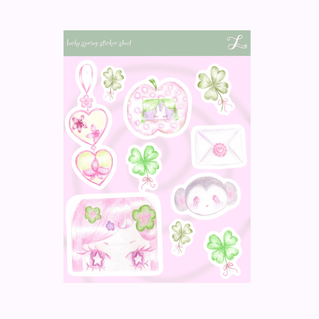 Lucky Spring Sticker Sheet