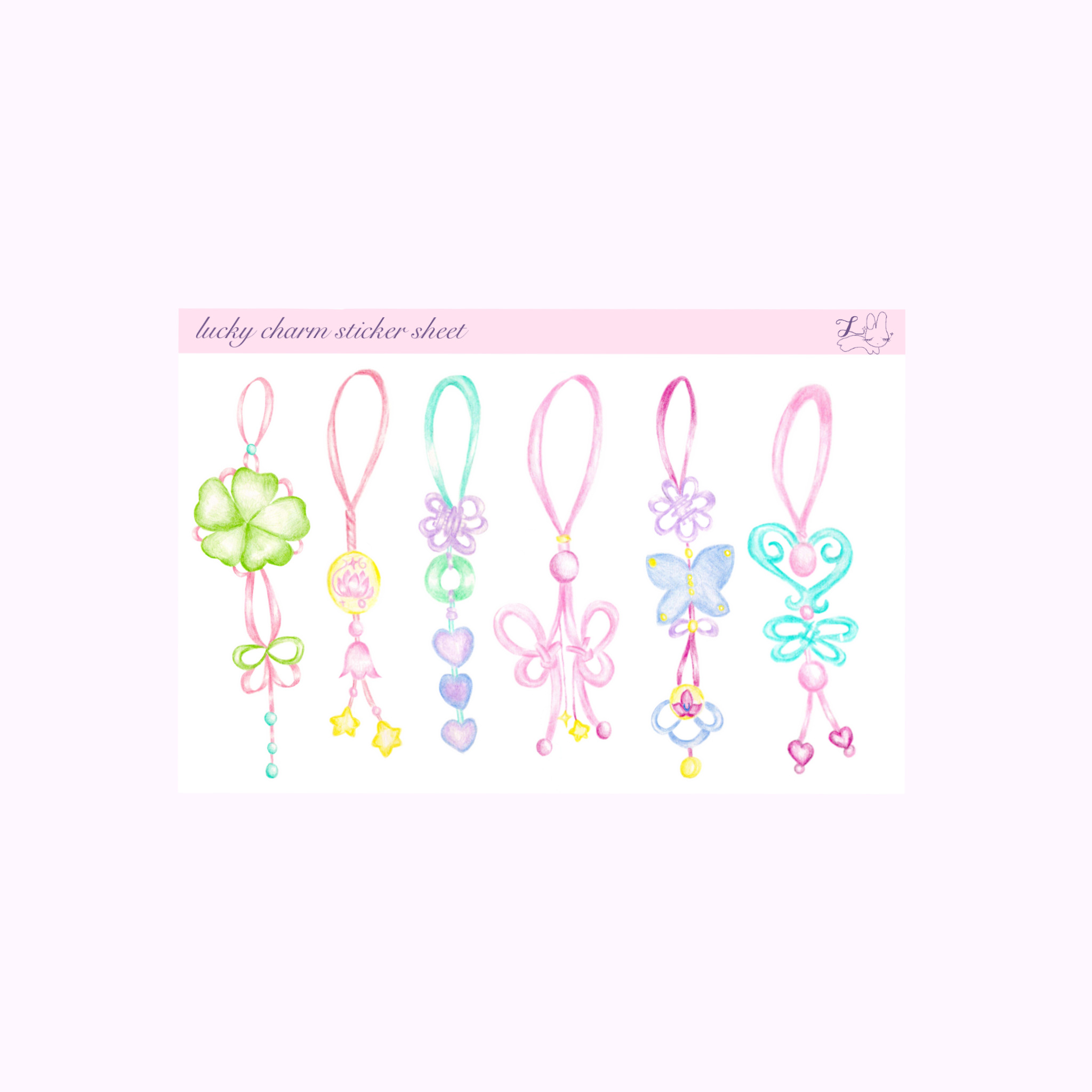Lucky Charm Sticker Sheet