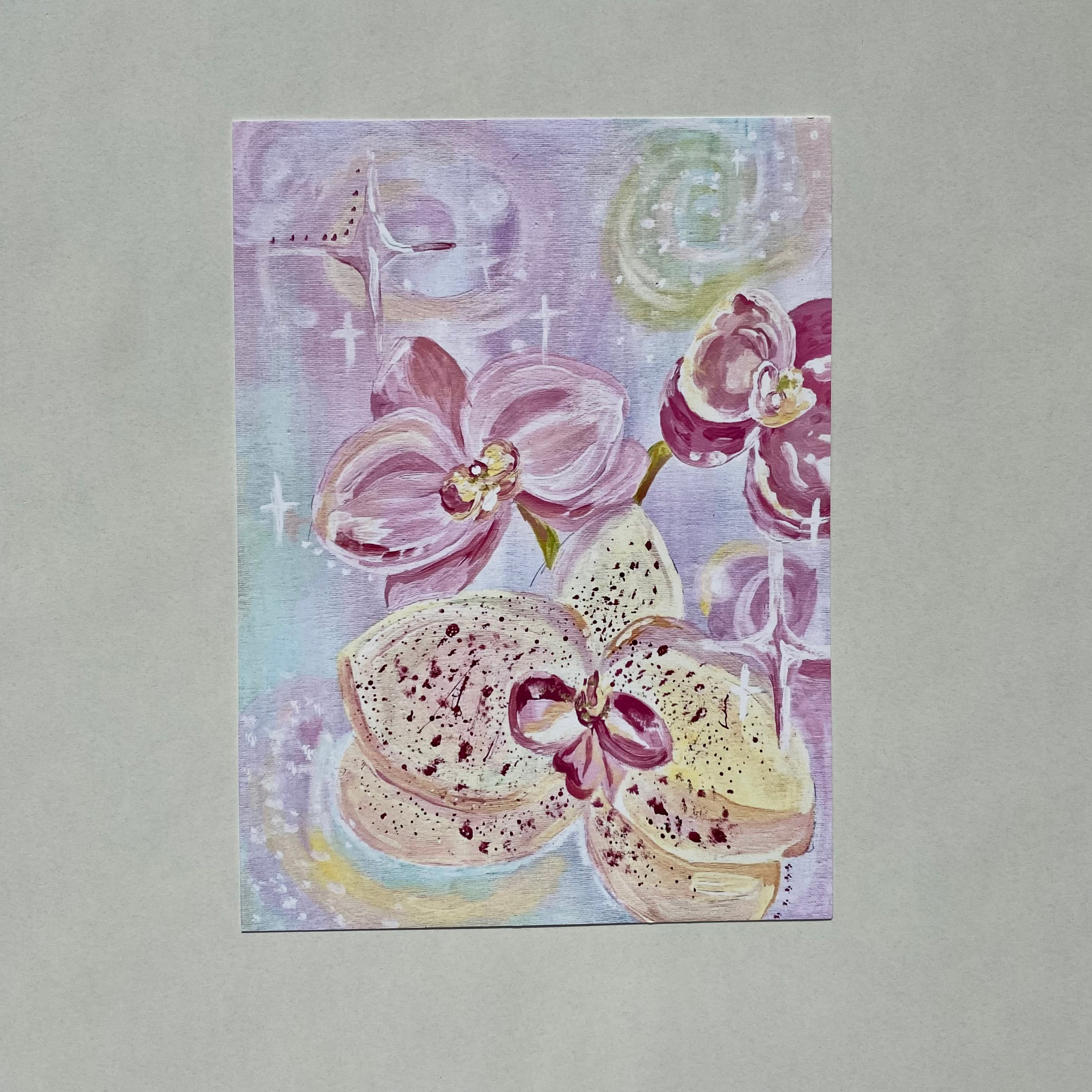 my magical garden art print