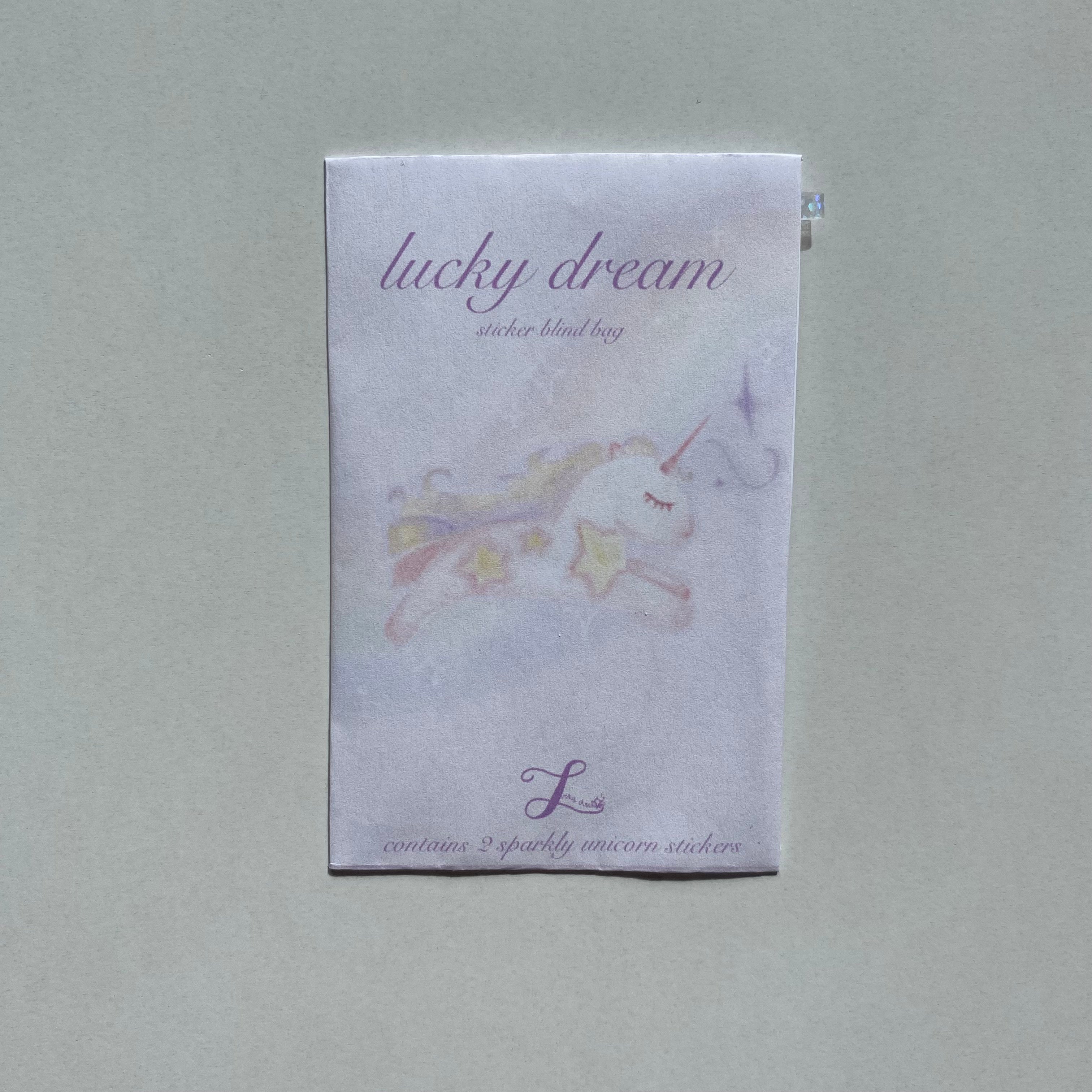 lucky dream sticker blind bag