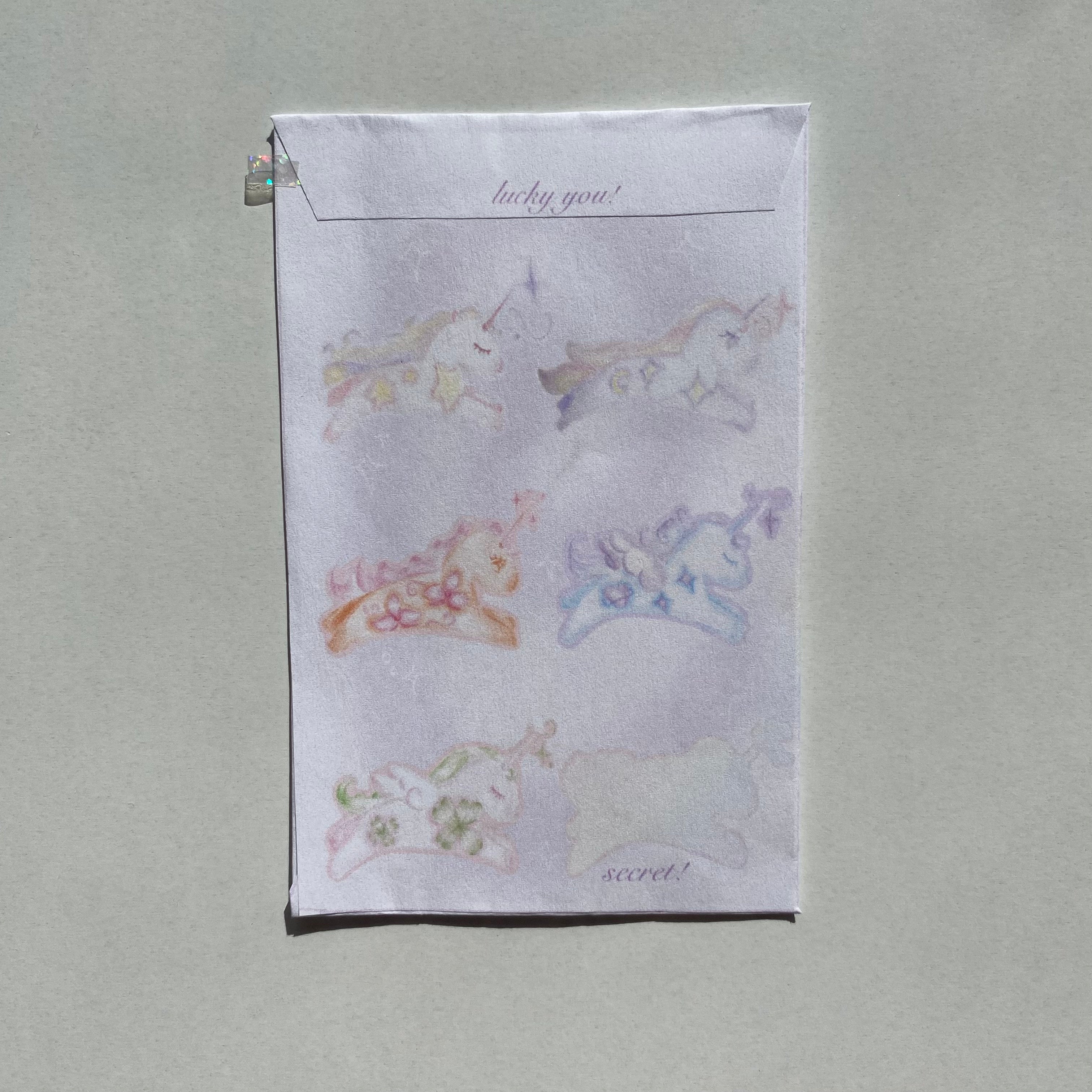 lucky dream sticker blind bag