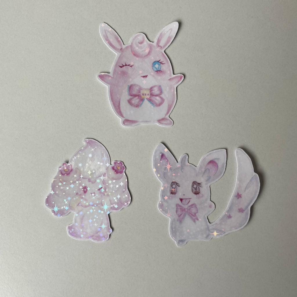 Pokemon Stickers (pack of 3)
