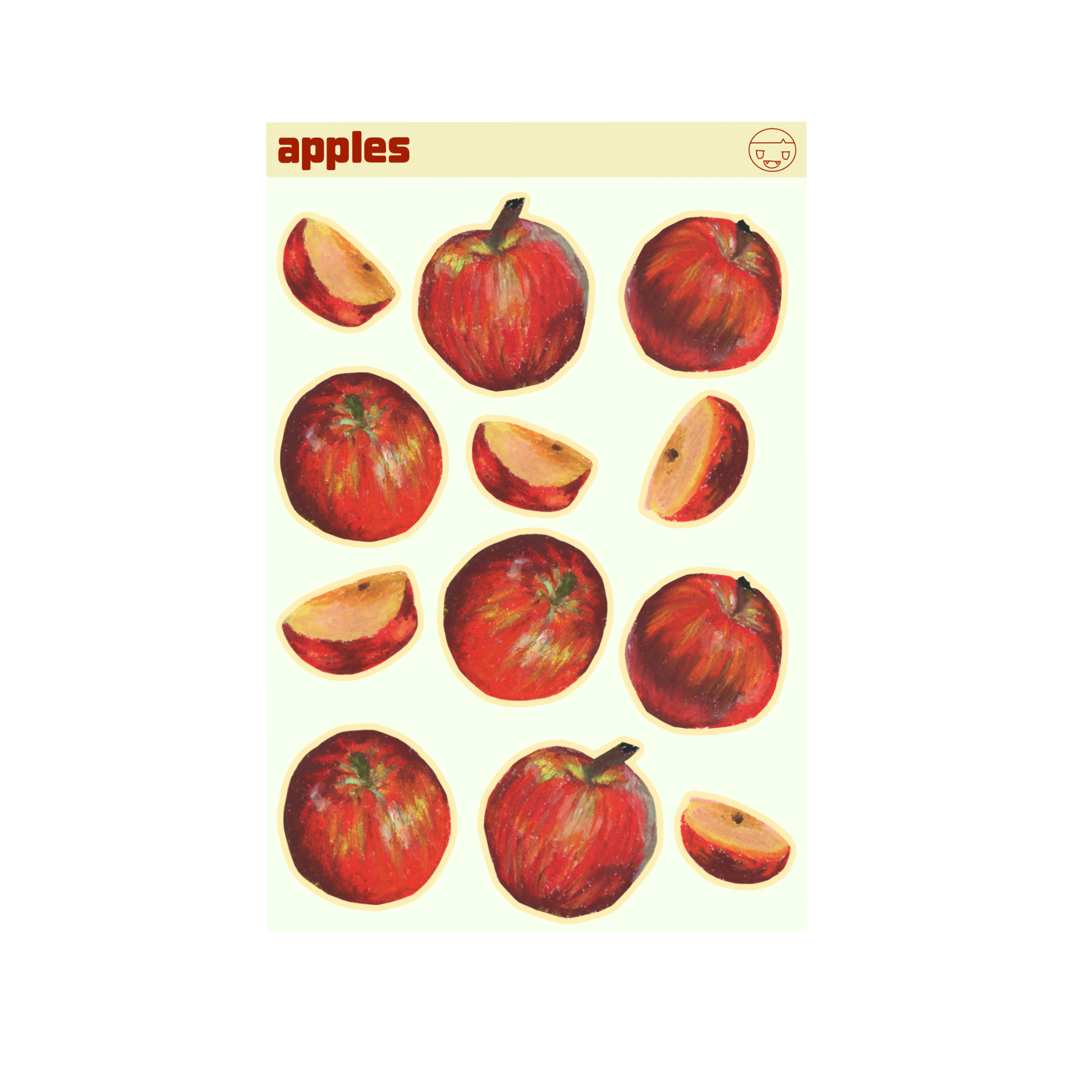 Apples Sticker Sheet