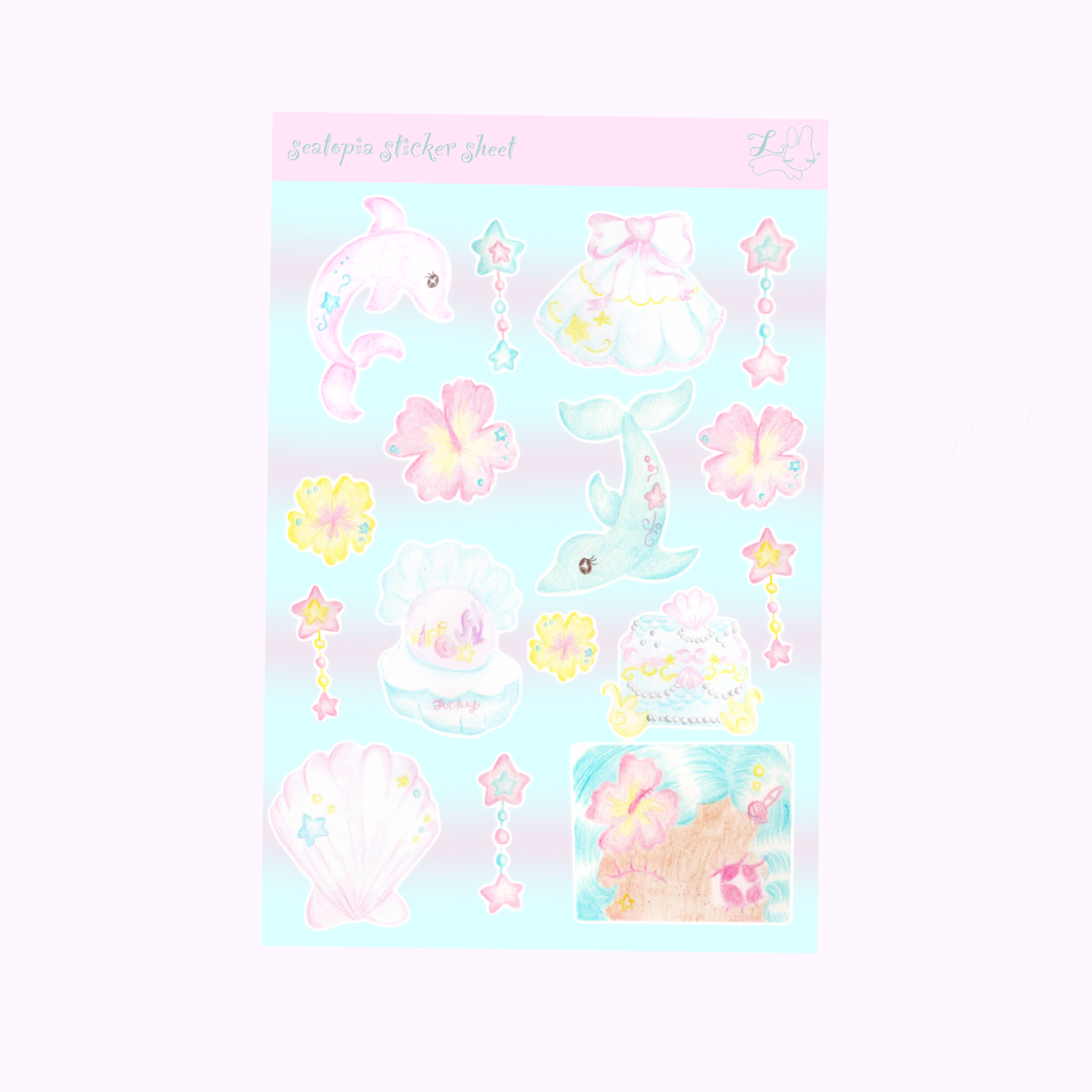 Seatopia Sticker Sheet