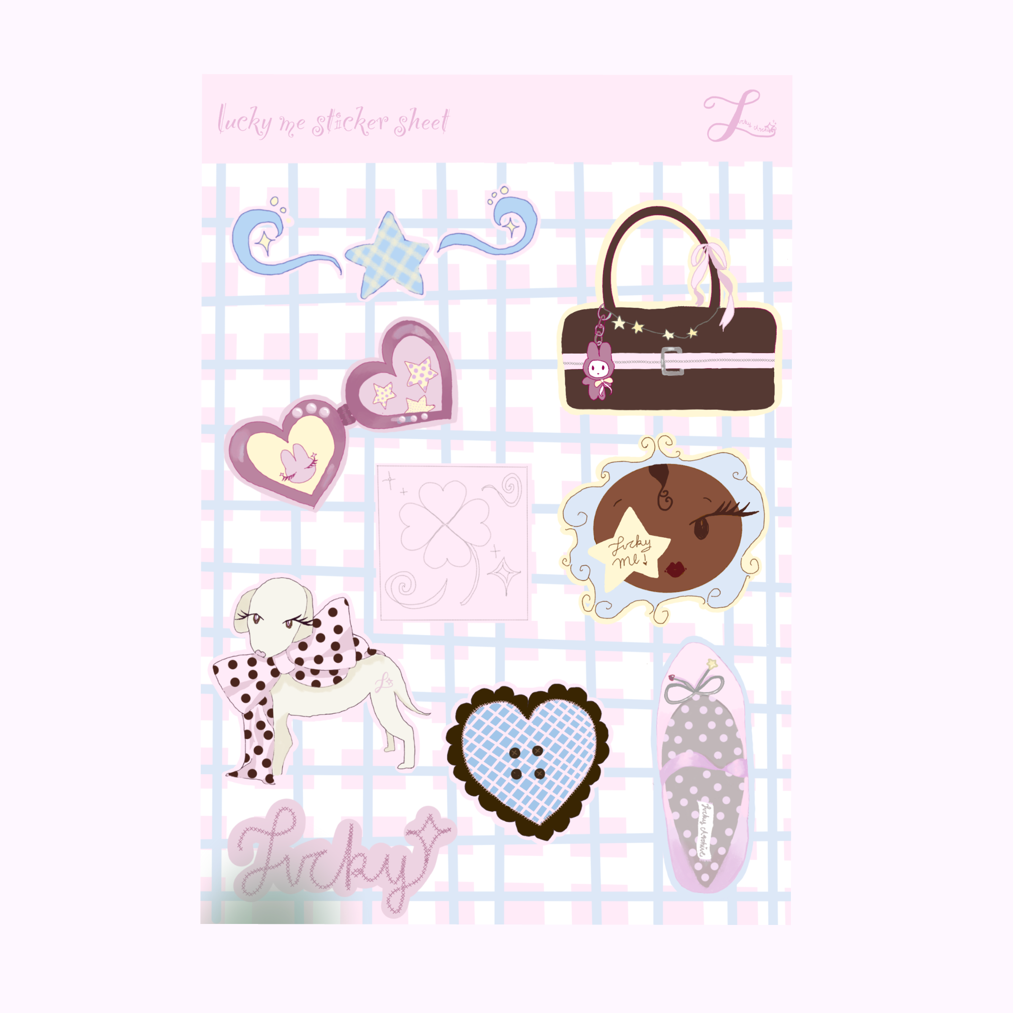 Lucky Me Sticker Sheet